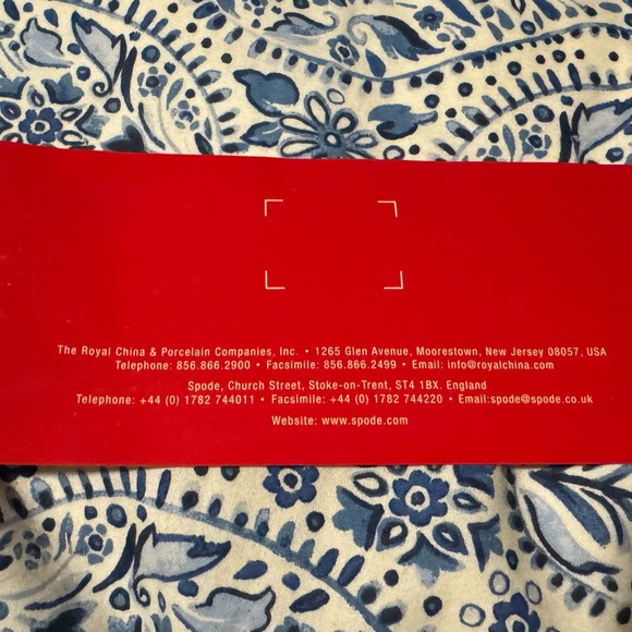 NIB Our First Christmas Spode Trivet Mint Tray - Picture 4 of 4